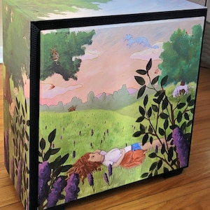 Custom Painted Computer Case
