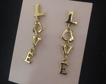 Vintage Love Dangle Earrings