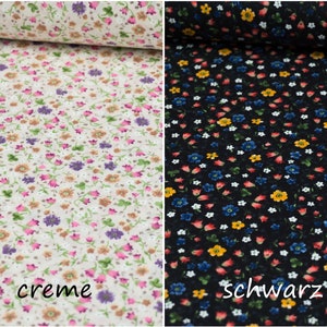 Baumwollstoff Bonita Blumen Stoff METERWARE 170 cm Breite 100% Baumwolle Bild 2