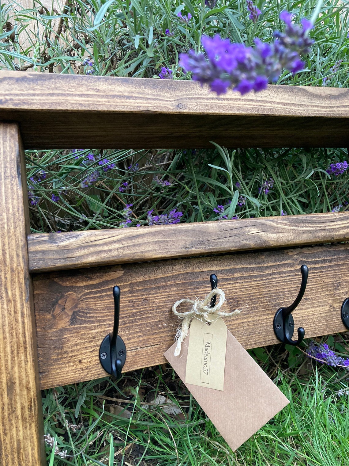 Reclaimed Scaffold Board Coat Rack Etsy