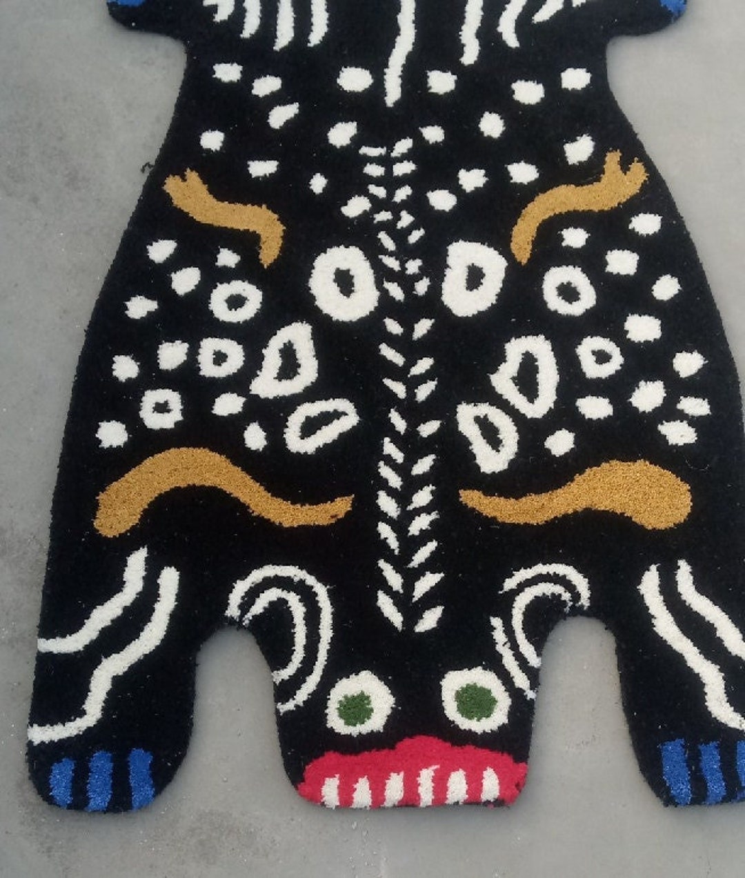 Tiger Skin Rug Home Decor Mat Animal Skin Wall Hanging for Etsy