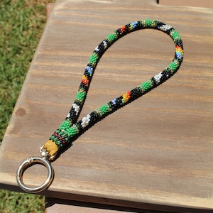 Grass Spirit Green Keychain