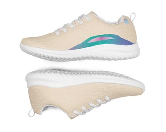 Unisex Space Dye Knit Sneakers: Low Top Athleisure Walking Shoes