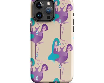 Purp Flamingo Tough Case for iPhone®