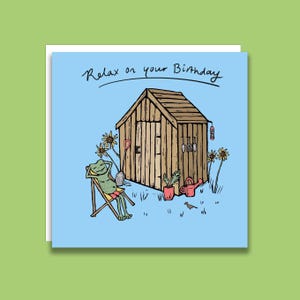 Relax, its your Birthday Card