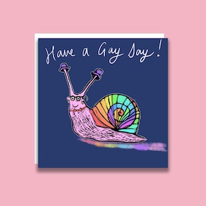 Carte d'anniversaire Gay Day