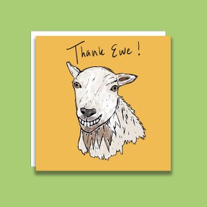 Thank Ewe Card