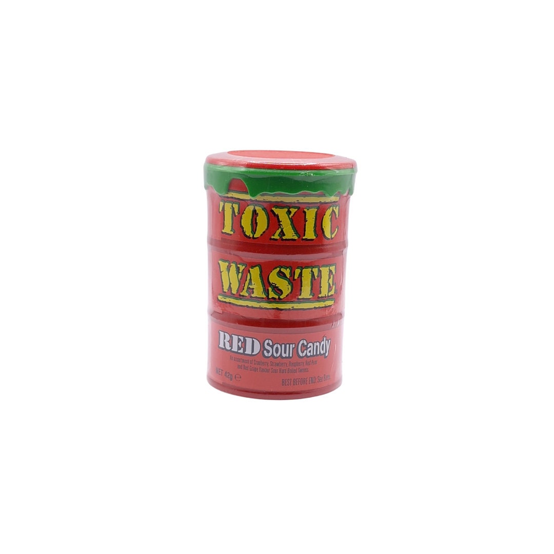 Toxic Waste Red Sour Candy 