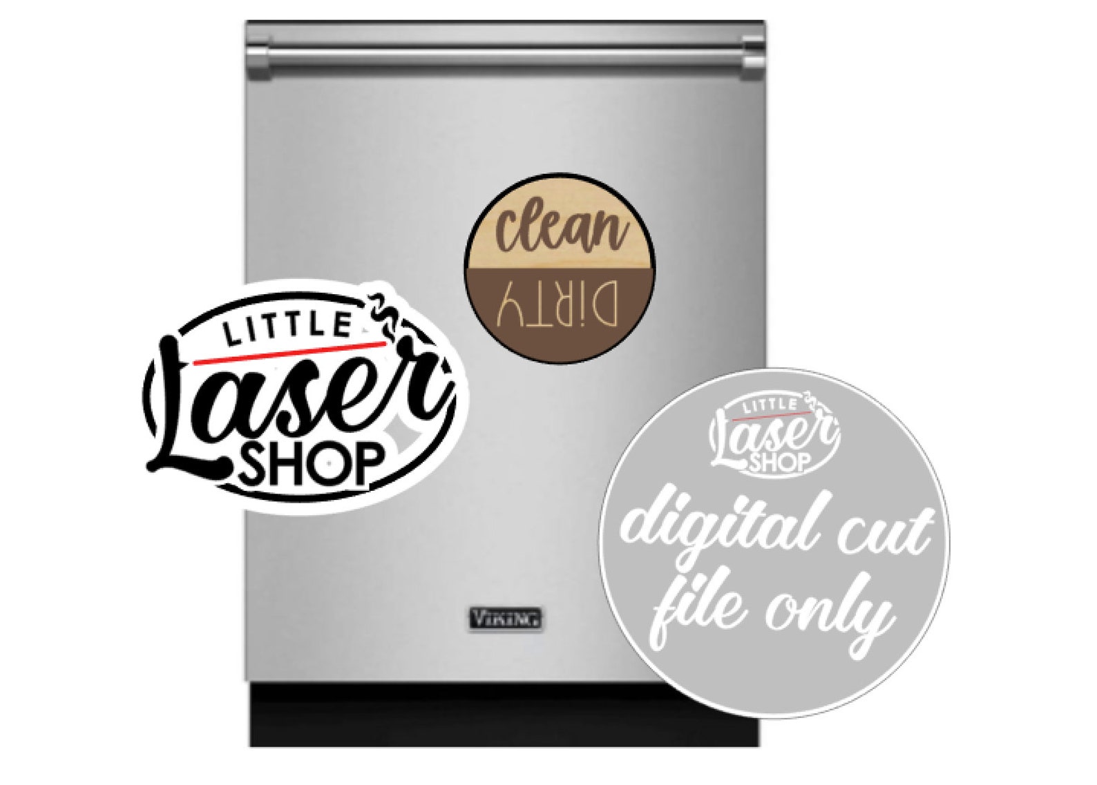 Diy Dishwasher Dirty Clean Sign SVG PDF PSD Dxf Etsy