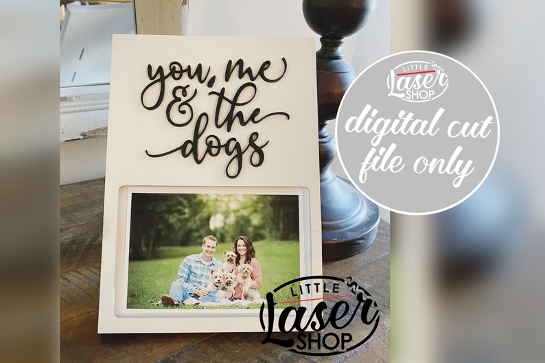 4x6 Horizontal or Vertical DIY Photo Frame SVG Digital File Etsy