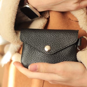 Damen Leder Geldbörse, kleine Geldbeutel, Münzbeutel, Brieftasche mit Münze, Mini Münze Geldbörsen, Leder Frauen Brieftasche, kleine Geldbeutel