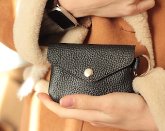 Cartera de cuero para mujer, monedero pequeño, monedero, billetera con monedas, minimonederos, billetera de cuero para mujer, monedero pequeño