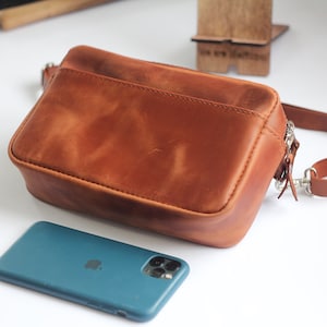 Sac banane pour homme,Sac bandoulière pour homme,Sac homme,Petit sac homme,Sac pour homme,Cadeau homme,Sac banane en cuir,Cadeau de Noël pour homme