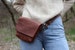 Personalized Leather Fanny Pack For Women, Leather Hip Bag, Leather Belt Bag, Leather Crossbody Bag, Brown Fanny Pack, Bum Bag, Fanny Bag 