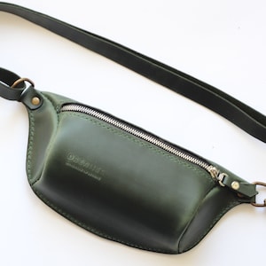 Leather fanny pack, fanny pack, belt bag, hip bag, bum bag, festival bag, clothing fanny pack, Leather Hip Bag, waist bag, fanny packs women imagem 1