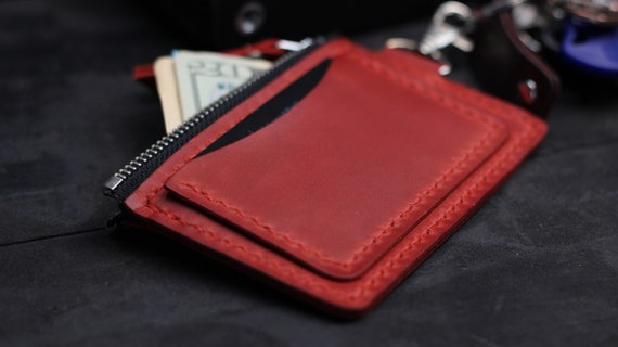 Id card case with keyring deals