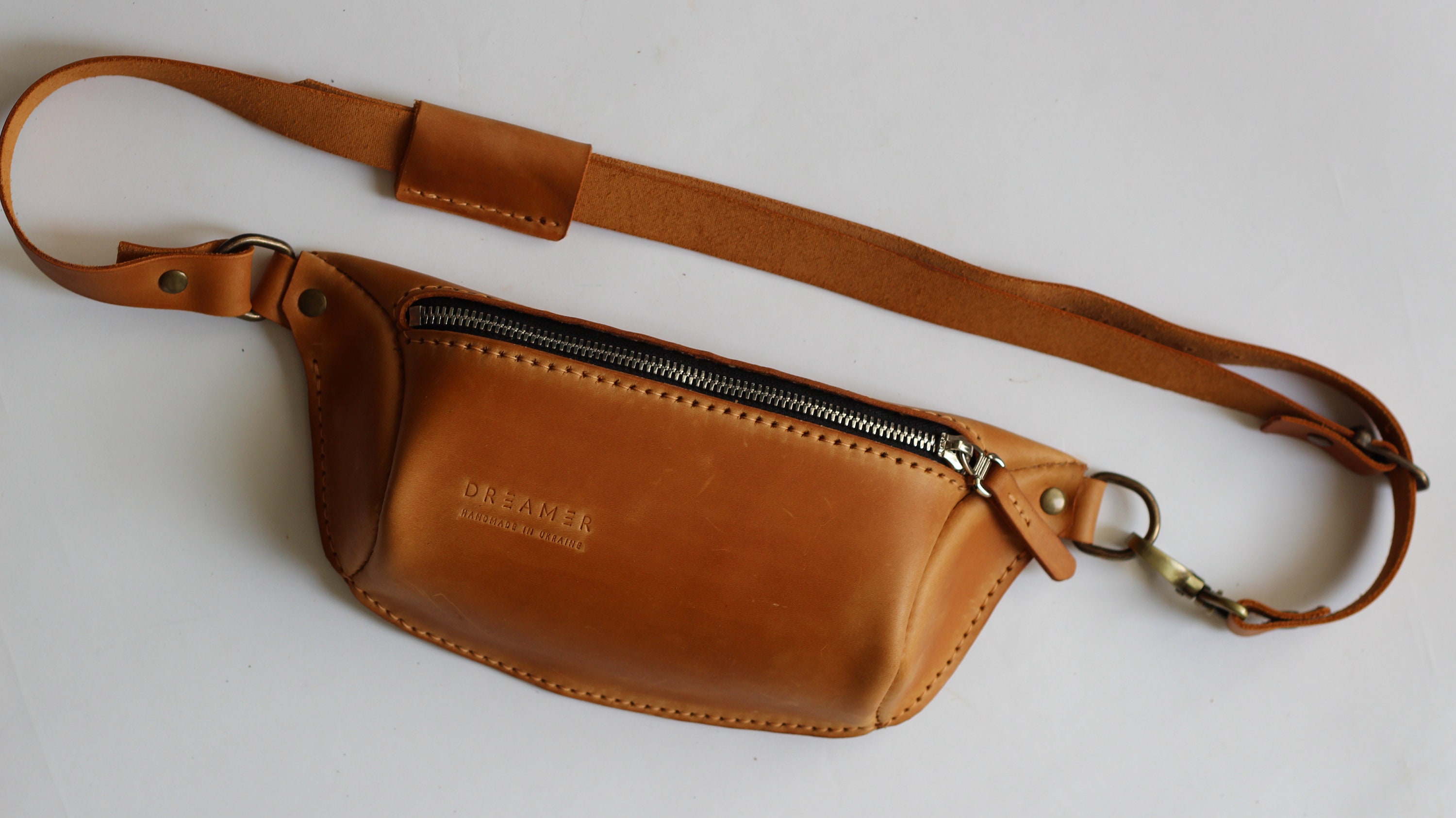 Leather Fanny Pack Fanny Pack Belt Bag Hip Bag Bum Bag Etsy
