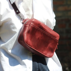 Leder Gürteltasche, Fanny Bag, Ledertasche, Leder Bumbag, Leder Hip Bag, Gürteltasche, Crossbody Beutel Frauentasche, handgemachtes Geschenk, Geschenk für sie