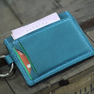 Keychain Card Holder, Keychain Wallet, Leather Keychain Wallet, Personalised Keyring Wallet,Wallet Keychain,Card Holder,Business Card Holder