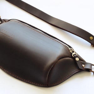 Leather fanny pack, fanny pack, belt bag, hip bag, bum bag, festival bag, clothing fanny pack, Leather Hip Bag, waist bag, fanny packs women image 4