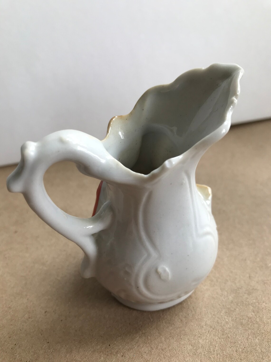 Two Vintage Miniature Pitchers Ceramic Made in Japan Dark Etsy