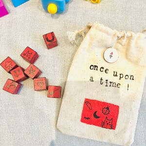 Juego de imaginación Contar una historia ~ Red Dice