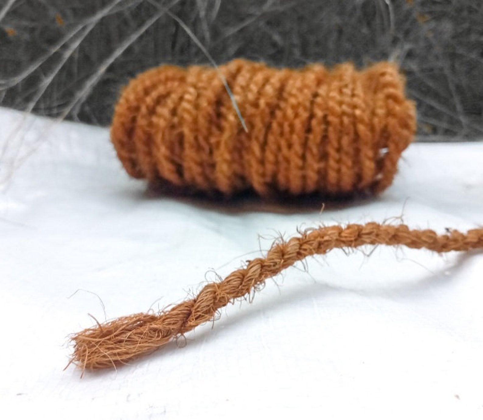 Coconut Fiber Rope coir Natural Coconut Rope Handmade Fiber Etsy