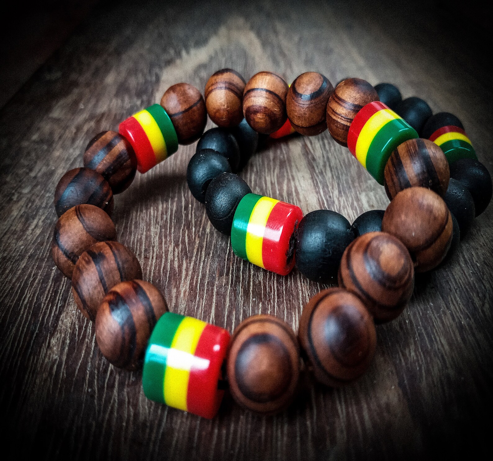 Mens bracelet Wood bracelet Beaded bracelet For men Etsy