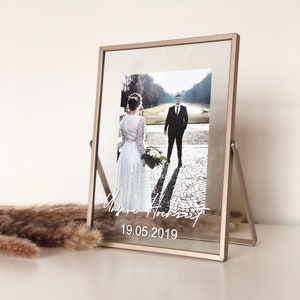 Personalized wedding picture frame Our wedding gift registry office wedding best man memorial photo decoration