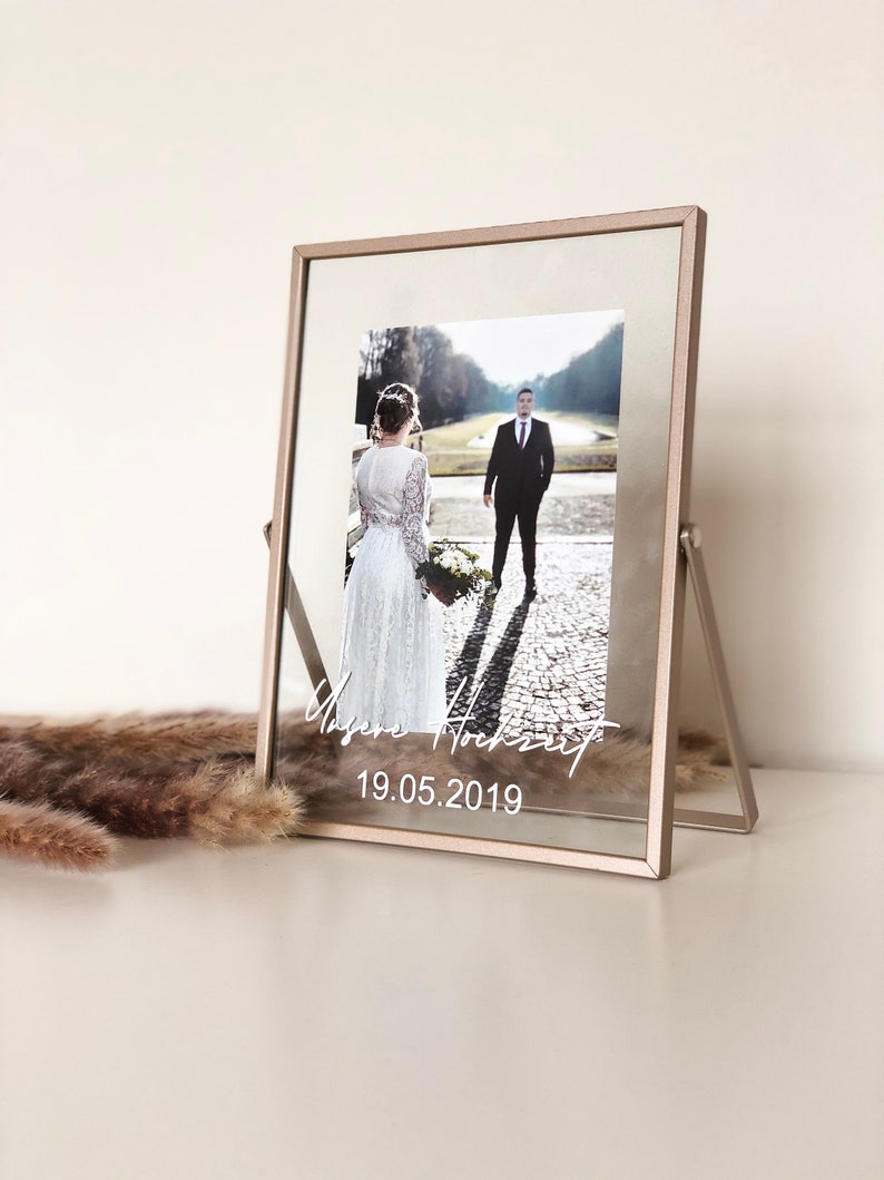 Personalized Wedding Picture Frame Our Wedding Gift Registry Office Wedding Best Man Reminder Photo Decoration 