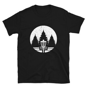 Disc Golf T-Shirt Men&#39;s Short Sleeve Graphic Tee Shirt Basket Chain Tree Ace Love Putt | Disc Golfer | Frisbee Golfer Dad | Fathers Day Gift