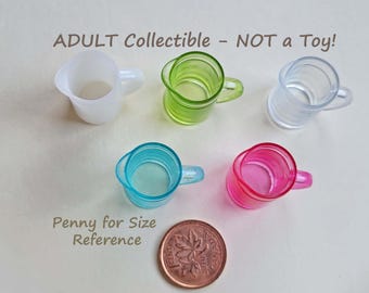 Miniature Water Jugs,  Hand Crafted, 5 Colours, Adult Collectible - NOT A TOY!,   MK196