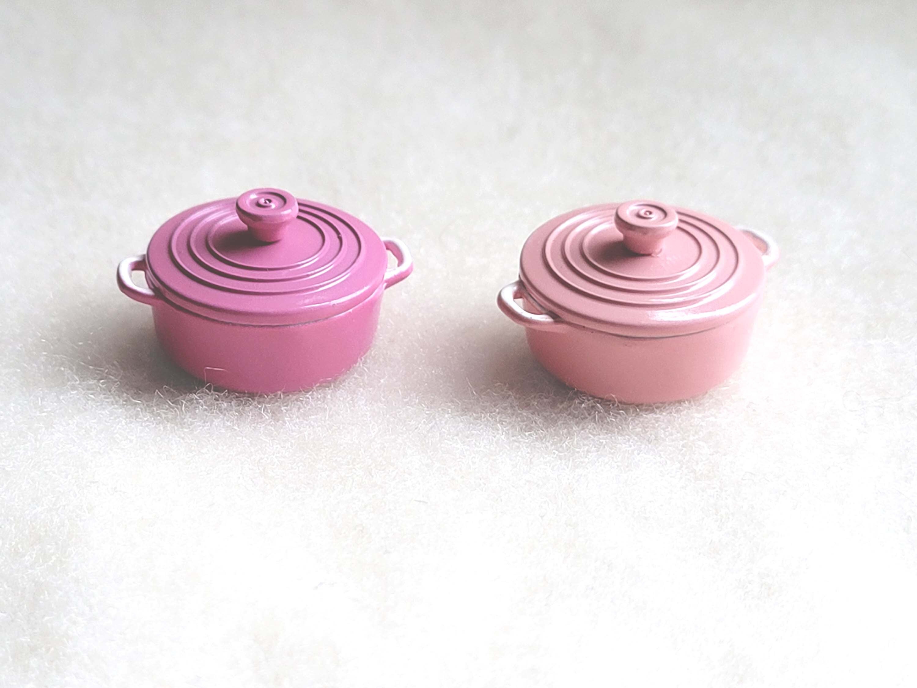 Miniature Dutch Ovens, Tiny Pot With Lid, Soup Pot, Dollhouse Cookware ...