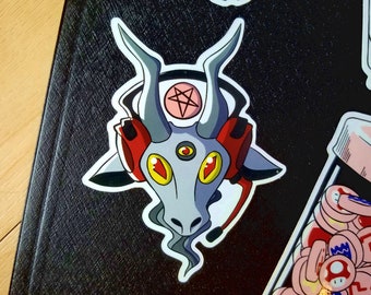 Goat Gaming Videospiel Sticker