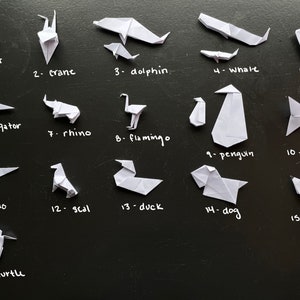 Set of Origami