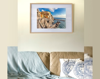 Manarola, Italy Print, Large Scale Europe Photo A2 | Photoraphy | Wall Art | Local Gift | Present | Unique Home Decor | Travel Cinque Terre