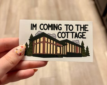 Sticker verwarmde rivaliteit - I'm Coming to the Cottage