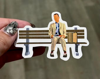 Forrest Gump Aufkleber