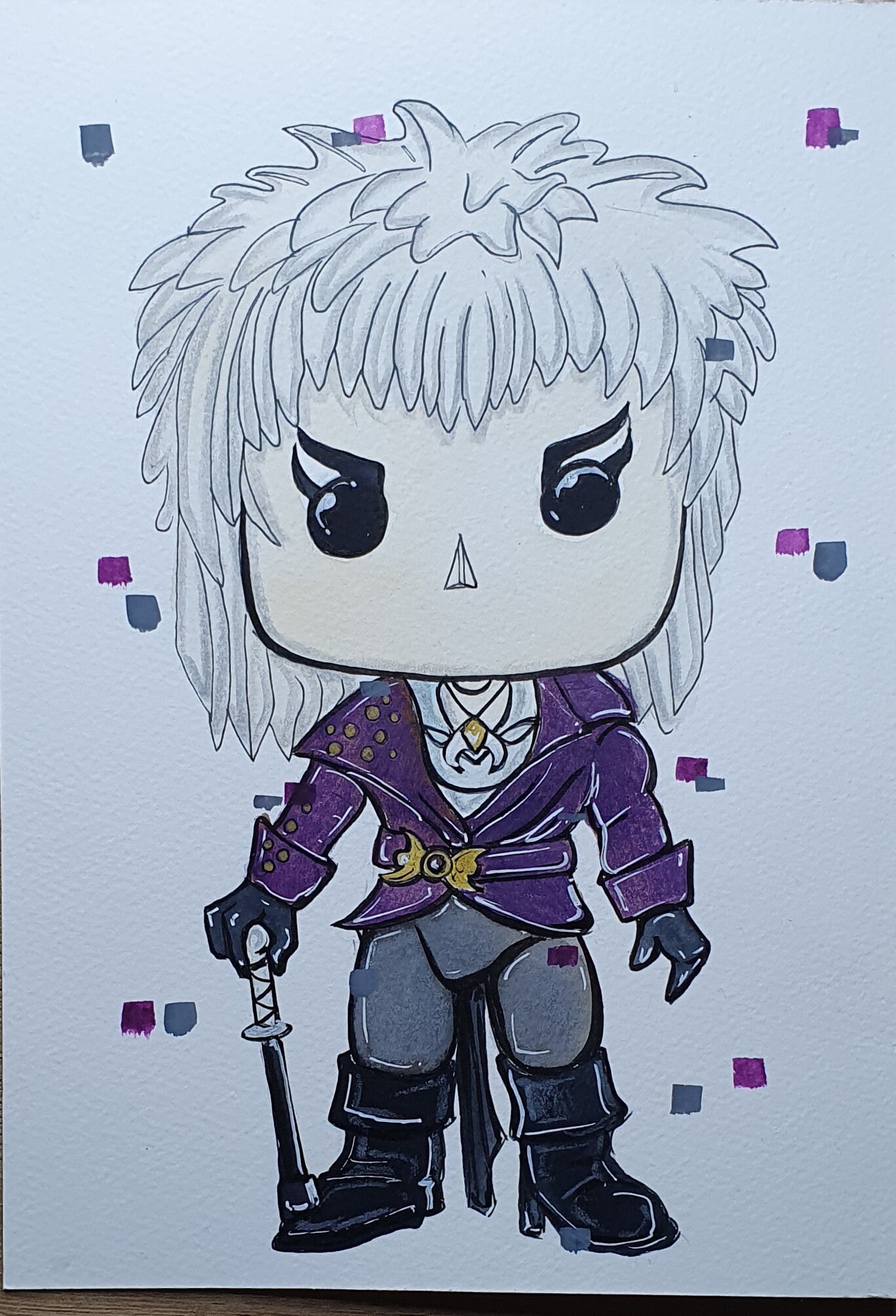 David Bowie Il labirinto del film Original A5 Funko Pop Etsy