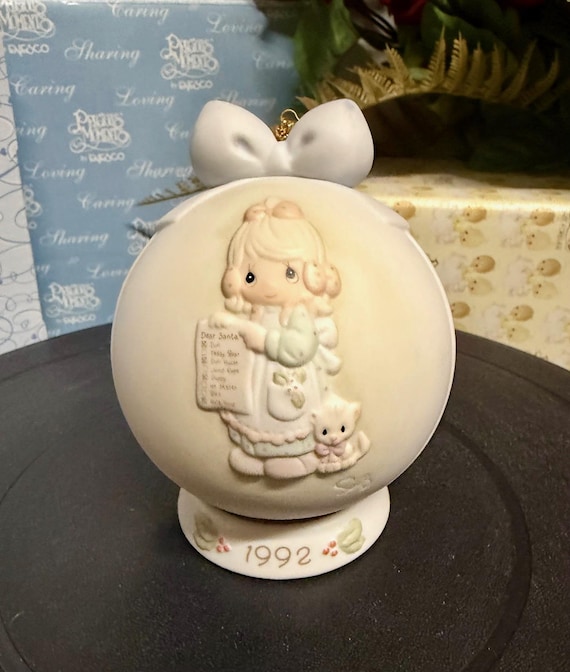 Precious Moments “But the Greatest of These Is Love” Ornament — Special 1992 Issue