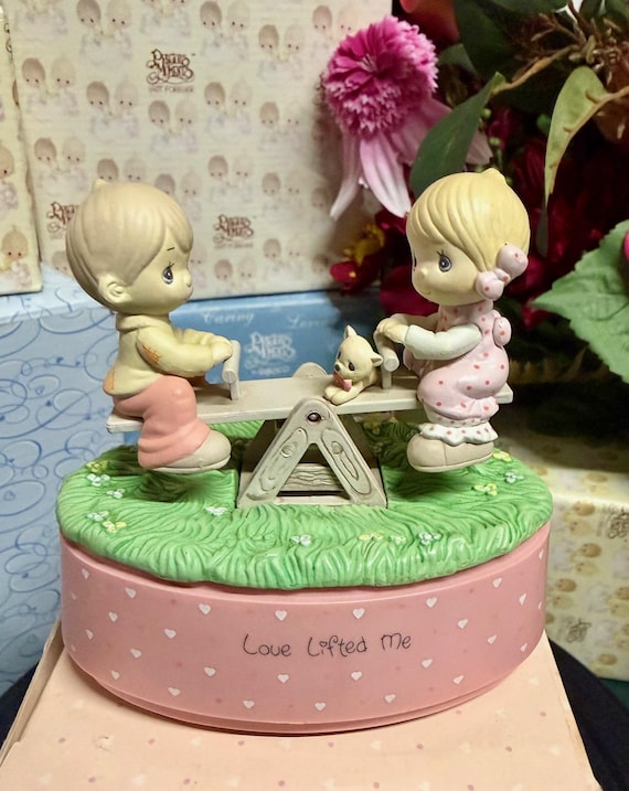 Precious Moments “Love Lifted Me” Action Musical — Plays Playground in My Mind
