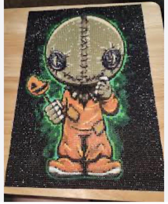 Sam-Inspired Trick-or-Treat Diamond Art King - 30x40 cm