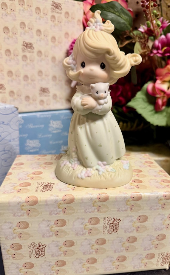 Precious Moments “You Are Such a Purr‑fect Friend” Figurine (#524395, 1992)