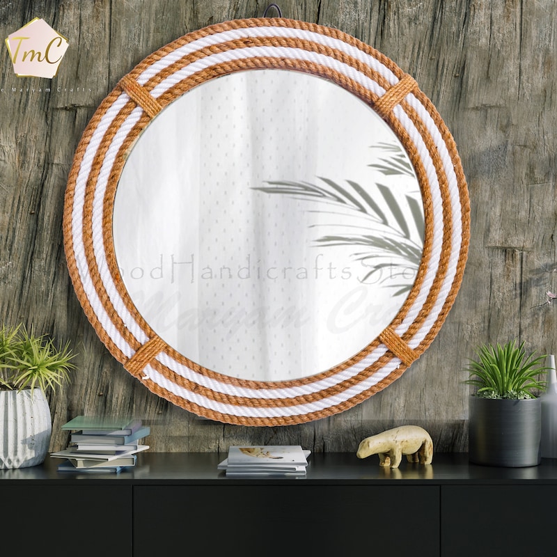 Rope Mirror - Etsy