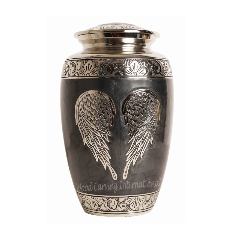 Adult Urn for Human Ashes Angel Wings Urn Cremation Urns Etsy
