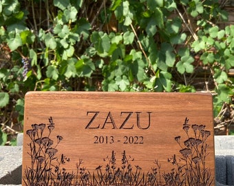 Personalized Pet urn, Cremation Urn, Urn for Human Ashes, Loss of Pet Sympathy Gift, Gift for Cat Lovers