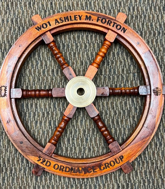 Natural Wood Premium Pirate's Boat Ship Wheel | Nagina International