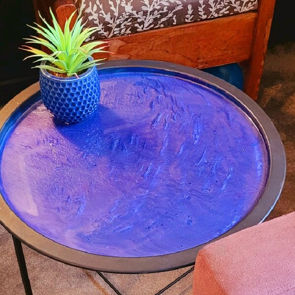 Acrylic Side Table Etsy UK