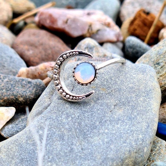 Etsy 2024 moon ring