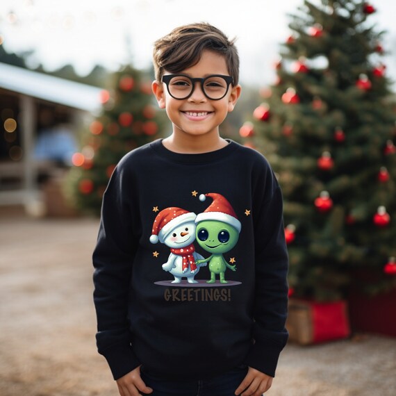 Toddler christmas sweatshirt cheap